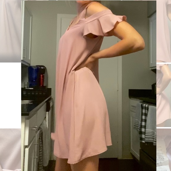 Light Pink Boutique Dress - Picture 3 of 8